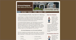 Desktop Screenshot of myallaroundhandyman.com