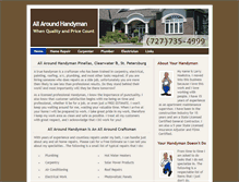 Tablet Screenshot of myallaroundhandyman.com